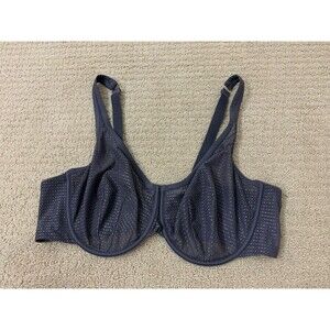 Thirdlove Unlined Modern Mesh Scoop Underwire Bra Gray 42D